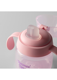 Bình tập uống nước có vòi mút chống tràn, chống sặc Tommee Tippee Soft Spout, 150ml, cho bé từ 4 tháng – Xanh