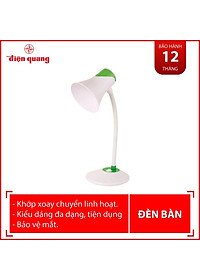 Đèn bàn bảo vệ thị lực Điện Quang ĐQ DKL15 WBE BW (bóng led Warmwhite)