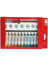 Màu Vẽ Nước 12 Tuýp Màu 121004N Faber Castell