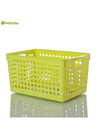 Rổ nhựa đựng đồ đa năng Inomata 4 màu (Cỡ lớn) - Hàng nội địa Nhật