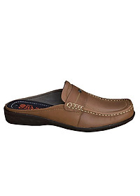 Dép bít mũi nam HÀ NAM da bò thật cao cấp GSB2059