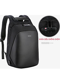 Ba lô nam thời trang đa năng tích hợp chế độ chống trộm cao cấp + sạc USB tiện dụng và siêu chống thấm nước(15,6")