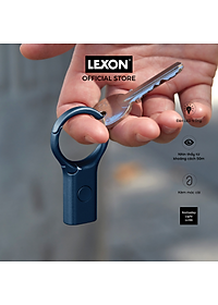 Đèn pin LED mini LEXON kèm móc treo chìa khóa - NOMADAY LIGHT - Hàng chính hãng