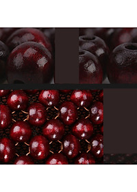 Bộ tấm lưới tựa lưng massage hạt gỗ trên xe ô tô, xe hơi DC-HG01