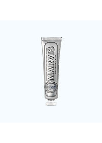 Kem Đánh Răng Marvis Whitening Mint Vị Bạc Hà hỗ trợ sạch mảng bám & trắng răng tự nhiên (85ml)