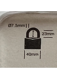 Khóa Móc Master Lock 1140EFGDRF (40mm)