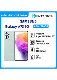 Điện Thoại Samsung Galaxy A73 5G (8GB/128GB) – Hàng chính hãng – ĐÃ KÍCH HOẠT BẢO HÀNH ĐIỆN TỬ