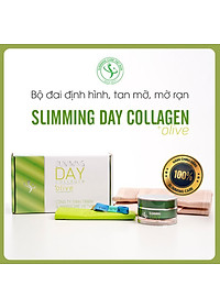 Combo  Cải thiện tình trạng Mỡ - Săn Da - Trị Rạn Slimming Body 2 + Slimming Day Collagen ( Phiên bản cải tiến)