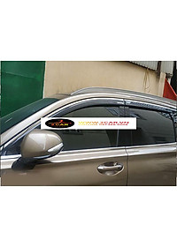 Vè che mưa xe Hyundai Santafe 2016 - 2022 chỉ Inox (hàng cao cấp dày đẹp)
