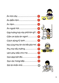 Sách Cẩm Nang Sinh Hoạt Bằng Tranh Cho Bé Tập 2: Kĩ Năng Khi Ăn Uống