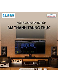 Loa kiểm âm Edifier MR4 Xử lý tín hiệu số Đầu vào TRS balance - Hàng chính hãng
