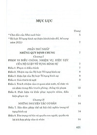 Bộ Luật Tố Tụng Hình Sự (Hiện Hành) (Sửa Đổi, Bổ Sung Năm 2021)