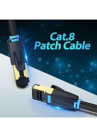 Cáp mạng Lan Cat8 tốc độ siêu cao 40Gbps SSTP dài 0.5 - 5m 10m 15m Vention - Hàng chính hãng