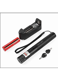 Đèn Pin Laser - 303 PaKaSa LS được tặng kèm pin và sạc - Hàng Chính Hãng 