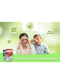 Trà Sâm Hồng thượng hạng VG túi 500gram mát gan, giải độc - NPP Ehomepire
