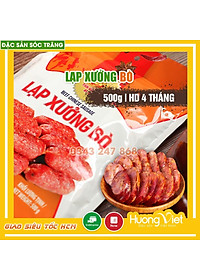 Đặc Sản Sóc Trăng - Lạp Xưởng Bò Tân Huê Viên 500G Sóc Trăng Chính Gốc Miền Tây, Đặc Sản Thịt Lạp Gia Truyền Nổi Tiếng