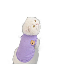 ÁO THUN BA LỖ THÔNG HƠI CHO THÚ CƯNG CHÓ MÈO