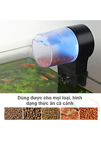 Máy cho ăn Sunsun Mini Smart Feed AK 01S / 02 / 32 hẹn giờ tự động cho cá tép ăn