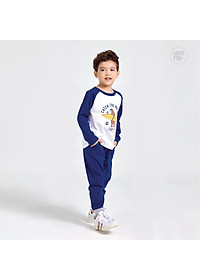 Áo bé trai thu đông BIGFOX - MISS MEOW, áo thun dài tay cho bé chất cotton phong cách Âu Mỹ hình in Gấu 11 - 26 kg