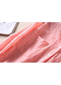 Áo đũi nữ Haint Boutique, Áo sơ mi nữ cổ V xinh phong cách vintage Sm99