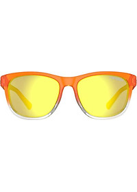 Kính mát thể thao Unisex Tifosi Swank - Gọng Orange Rush, Tròng Smoke Yellow