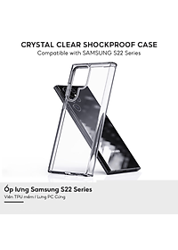 Ốp lưng chống sốc trong suốt cho Samsung Galaxy S22 / Galaxy S22 Plus Likgus Crashproof giúp chống chịu mọi va đập - hàng nhập khẩu