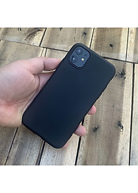 Ốp lưng dẻo mỏng dành cho iPhone 11 - Màu đen