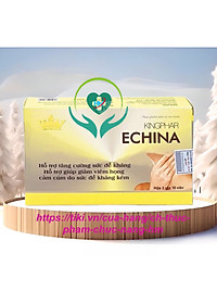 Viên uống tăng sức đề kháng  ￼echina Kingphar - Hộp 30v  – Tăng cường  miễn dịch, giảm ho, cảm cúm