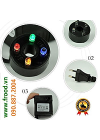 Bơm chìm hồ cá 2w, 5w, 8w có LED, dàn tưới mưa ...