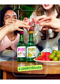 [CHÍNH HÃNG] Soju Hàn Quốc JINRO VỊ ĐÀO 360ml - Combo 6 chai