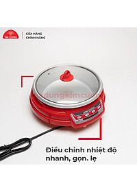 Nồi Lẩu Điện Đa Năng Kim Cương - Dung Tích 3.5 Lít - Hàng Chính Hãng
