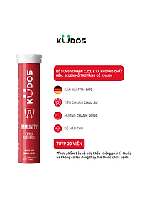 Thực phẩm bảo vệ sức khỏe KUDOS IMMUNITY BOOST EXTRA STRENGTH (20 viên/ tuýp)
