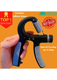 Kìm Bóp Tay, Kìm Tập Cơ Tay ECO, Dụng Cụ Tập Gym Tại Nhà Điều Chỉnh Lực Có Đếm 10-60kg DoDoDios