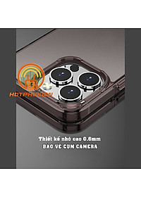 Ốp lưng nhám chống sốc cho iPhone 15 Pro Max, 15 Pro, 15 Plus, iP 15 hiệu Likgus Fosted Transparent chống bẩn và vân tay - Hàng nhập khẩu