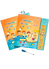 Sách Nói Điện Tử Song Ngữ Anh-Việt Giúp Trẻ Học Tốt Tiếng Anh Dành Cho Trẻ Từ 1-7 Tuổi - Phiên Bản 2022