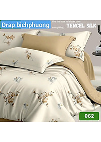  Bộ drap gối Tencel vải Hàn Quốc , đỉnh cao mát , mềm mại { drap và 3 áo gối}