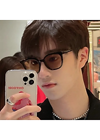 Kính Râm, Kính Mát Nam Nữ Mắt Màu Trà, Vàng, Đen Dáng Mắt Mèo Hàn Quốc - BLUE LIGHT