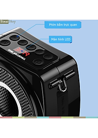 Takstar E8W - Máy Trợ Giảng Không Dây UHF, Hỗ Trợ Bluetooth, Cổng USB, Công Suất 18W, Sử Dụng 12 Giờ- Hàng chính hãng