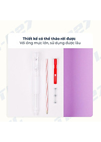 Combo 10-15-20 Bút Bi Thiên Long TL-027 - Mực Xanh/Đen/Đỏ