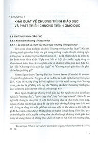 Phát Triển Và Quản Lí Chương Trình Giáo Dục