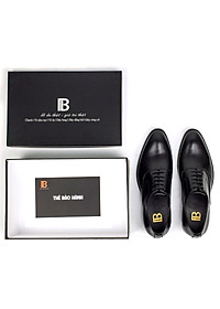Giày da nam, giày oxford công sở Bụi Leather G104 - Da bò Nappa cao cấp - Bảo hành 12 tháng