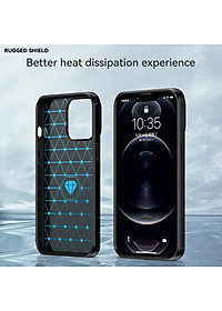 Ốp lưng chống sốc vân kim loại cho iPhone 14 Pro Max (6.7 inch) hiệu Likgus (chuẩn quân đội, chống va đập, chống vân tay) - Hàng nhập khẩu