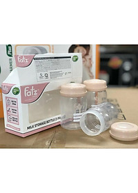 Bộ 3 Bình Trữ Sữa Mẹ FATZBABY 150ml FB0120N