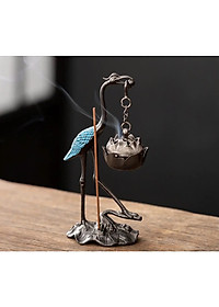 Lư Hạc Đốt Trầm Lư Treo Xông Trầm Độc Đáo