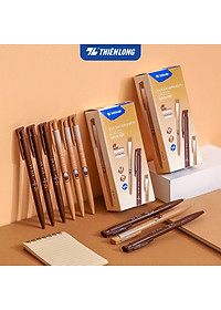 Combo 5/10/20 Bút gel B - Buttersmooth Gel Thiên Long GELB-032 - Premium Tip viết êm, trơn - Mực Xanh - Thân ngẫu nhiên