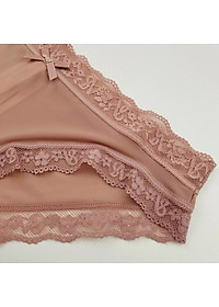 Combo 5 Quần Lót Nữ Thun Lạnh Viền Ren Big Size VS350 – Co Giãn 4 Chiều, Tôn Dáng