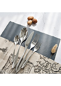 Bộ dụng cụ bàn ăn dao thìa nĩa Inox 304 DandiHome cao cấp