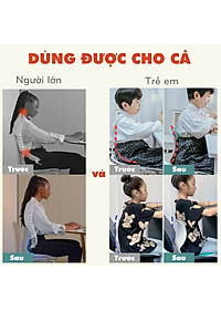 Ghế Công Thái Học Chống Gù, Điều Chỉnh Tư Thế Trẻ Em, Học SInh, Sinh Viên, Văn Phòng Legaxi