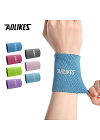 Bộ 2 băng đeo cổ tay AOLIKES A-7931-2 thấm mồ hôi Cool sports wristband