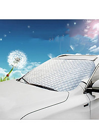 Bạt Phủ Che Nắng Chống Nóng Kính Lái Ô Tô Xe Hơi 3 Lớp Tráng Bạc Cao Cấp